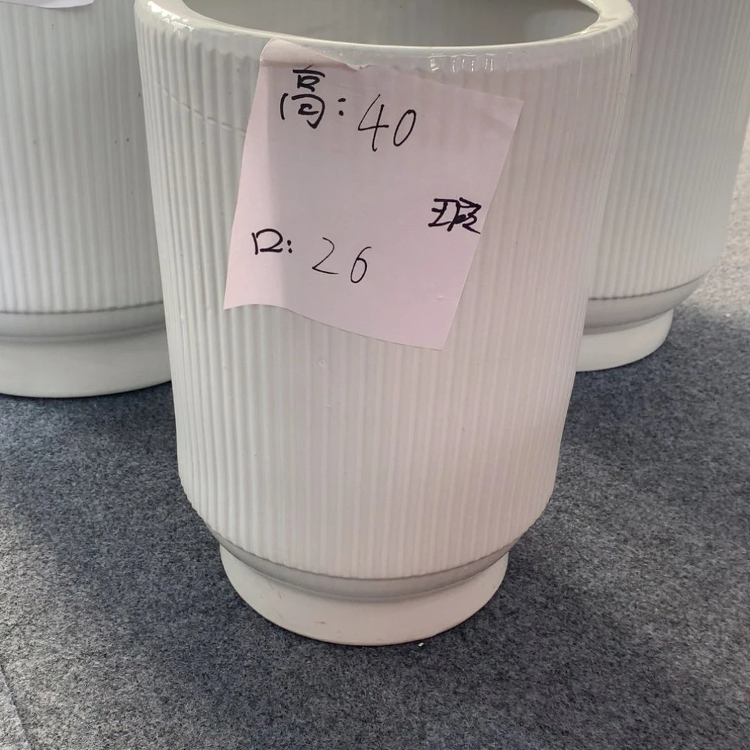 高温陶瓷花盆微瑕