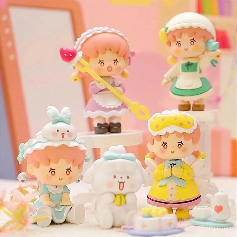 正版Bella茶话会系列手办可爱公仔礼物