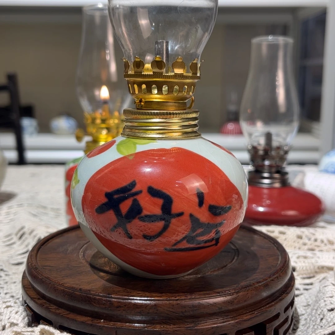 摆件景德镇陶瓷香薰灯