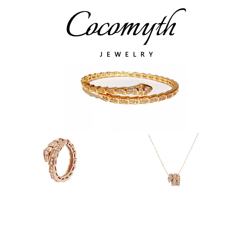 COCOMYTH 满Z蛇骨系列组合手镯＋戒指＋项链D1090