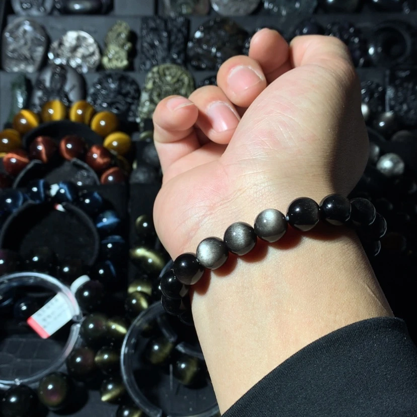 【闪购商品】黑曜岩珠宝奇石未镶嵌海****⁸