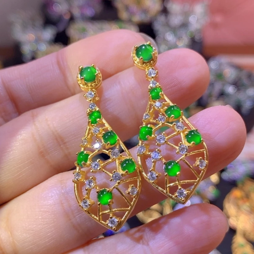 【闪购商品】银S925镶嵌挂件翡翠