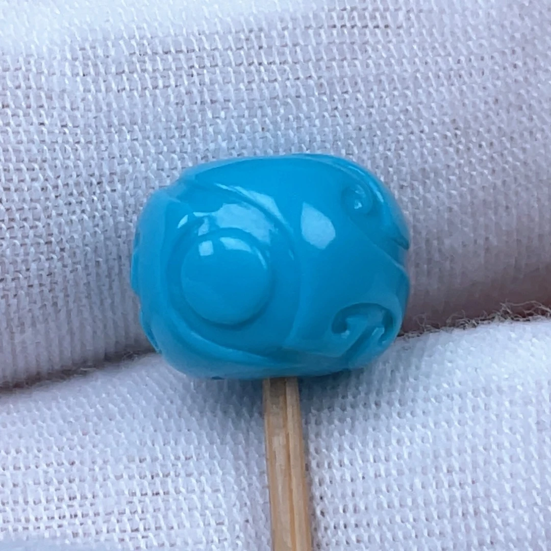 绿松石未镶嵌颈饰12.4mm