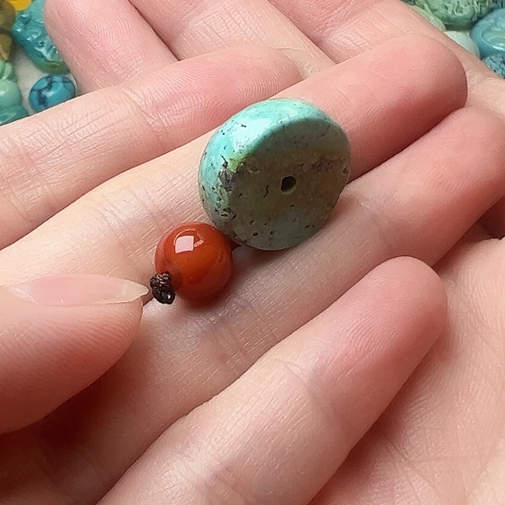 南红玛瑙未镶嵌颈饰