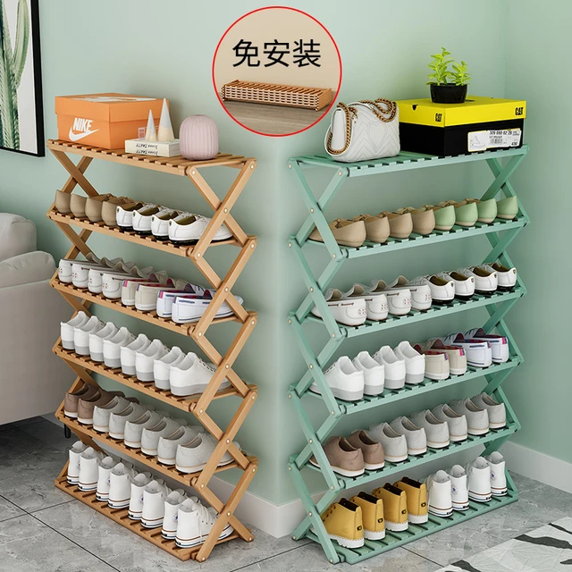鞋架子家用门口简易室内宿舍收纳神器折叠免安装鞋柜2025爆款新款