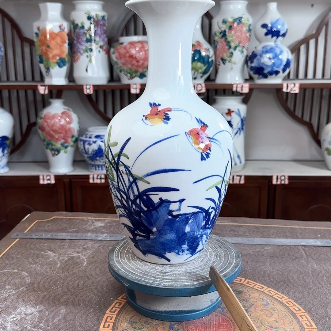 摆件景德镇陶瓷棒玉