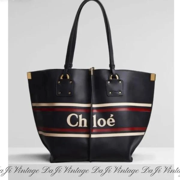 大吉中古/Chloe拼色子母单肩包