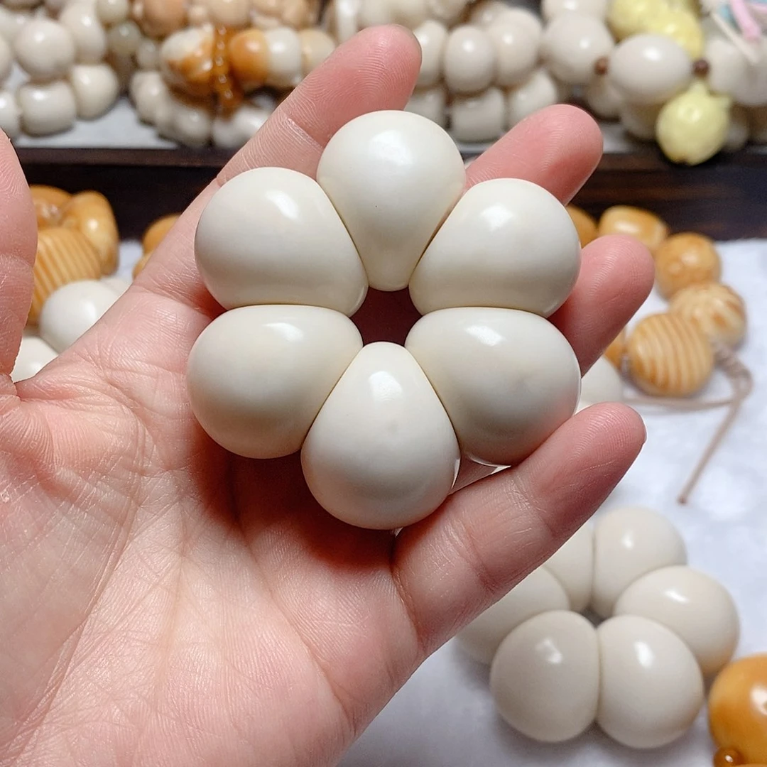 菩提根/象牙果吊坠大蒜瓣手捻