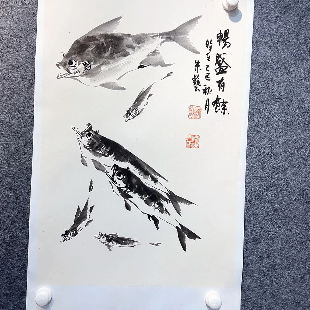 国画纯手绘系列画心