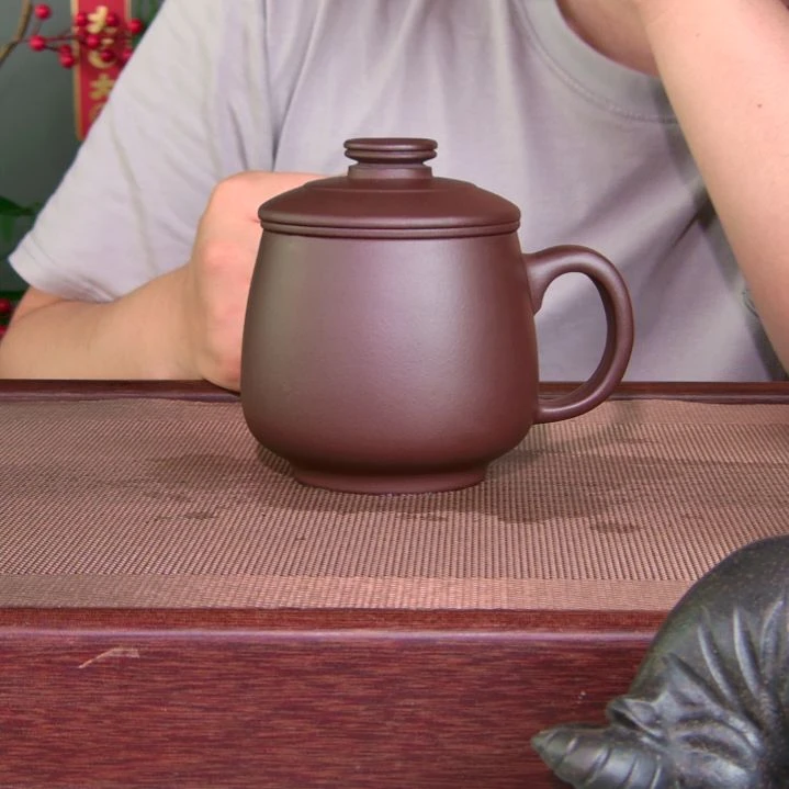 茶杯紫砂高货放漏