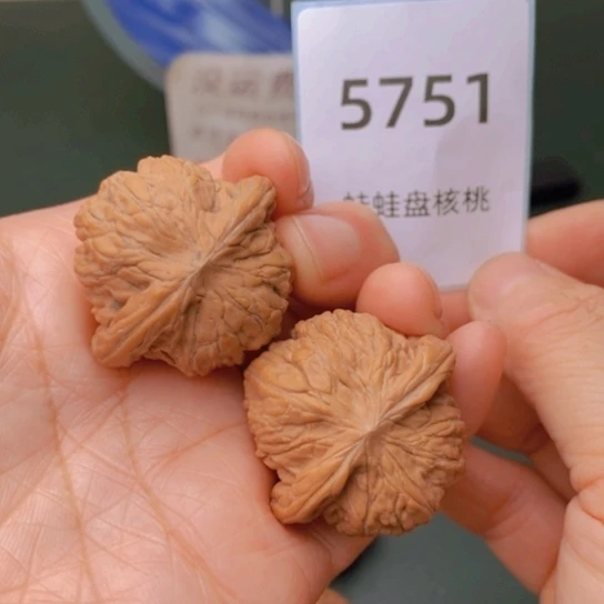 把件文玩核桃34全品正磨手捻5751