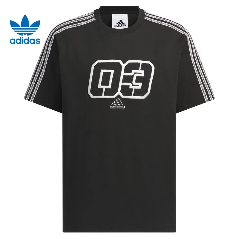 【滔搏体育】adidas阿迪达斯男子GRX TEE Q2针织无领短T恤JX2633