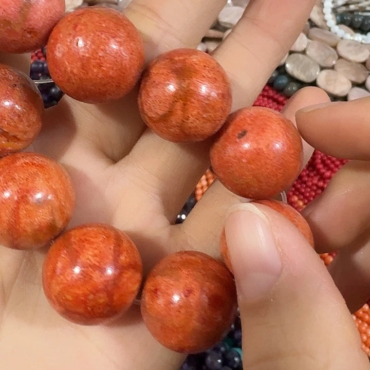 玛瑙/玉髓合金珠宝半成品一颗20mm原枝圆珠