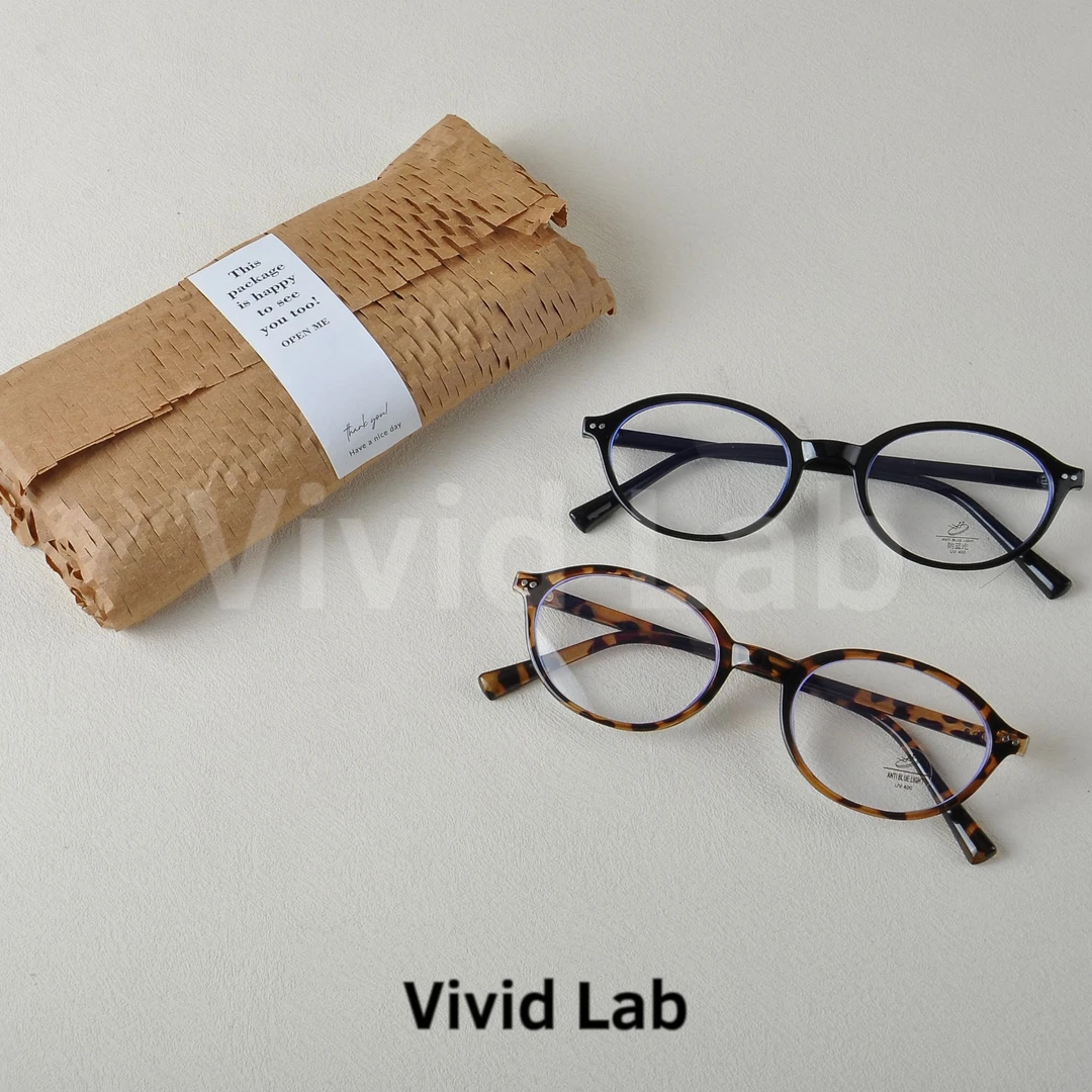 Vivid加大版书呆子黑框玳瑁色学院风ins同款日常百搭miu系显脸小