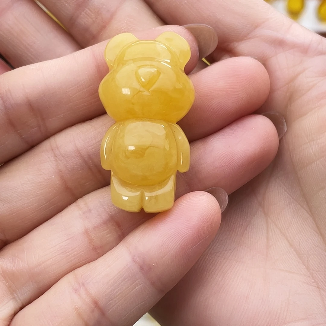 琥珀未镶嵌吊坠(不含链)