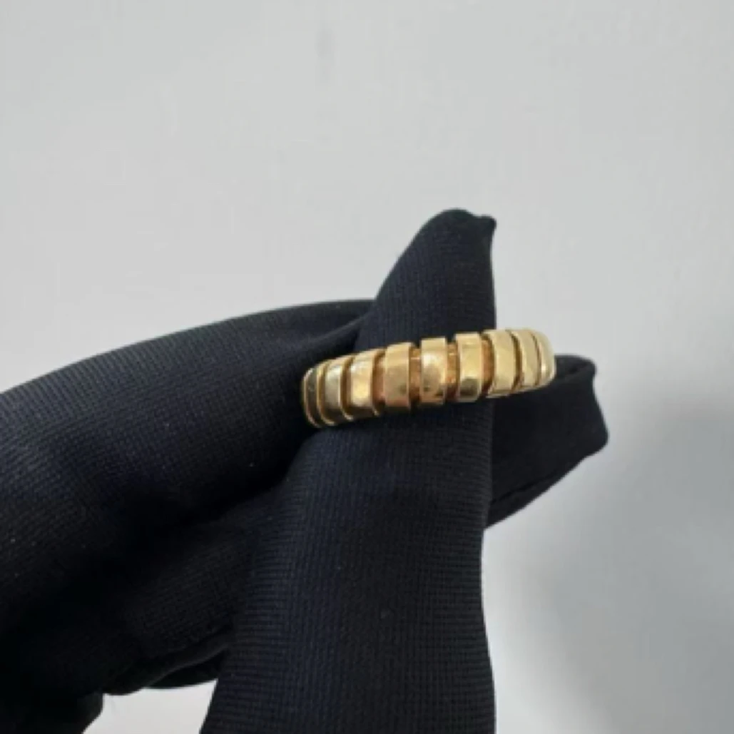 95新 BVLGARI/宝格丽 定金链接 宝格丽单圈戒指47码