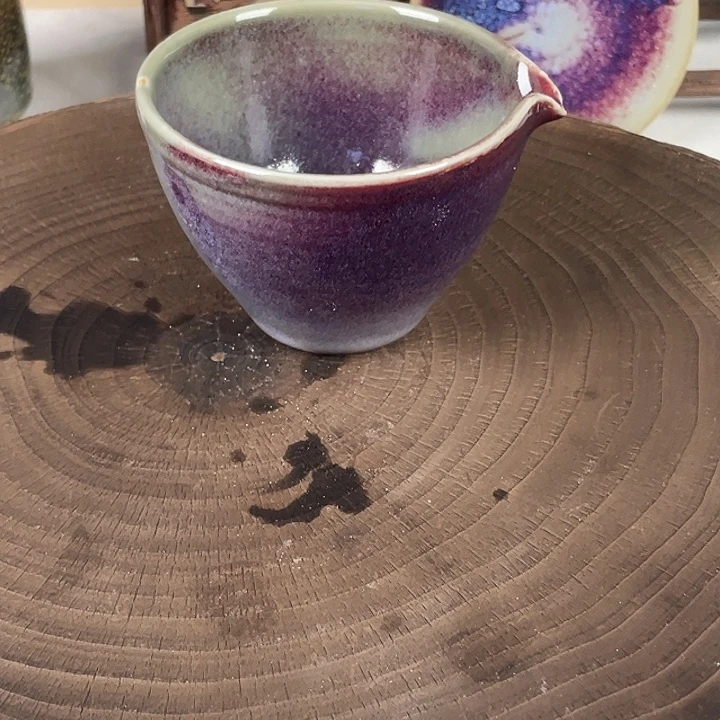 钧瓷炭烧主人杯11