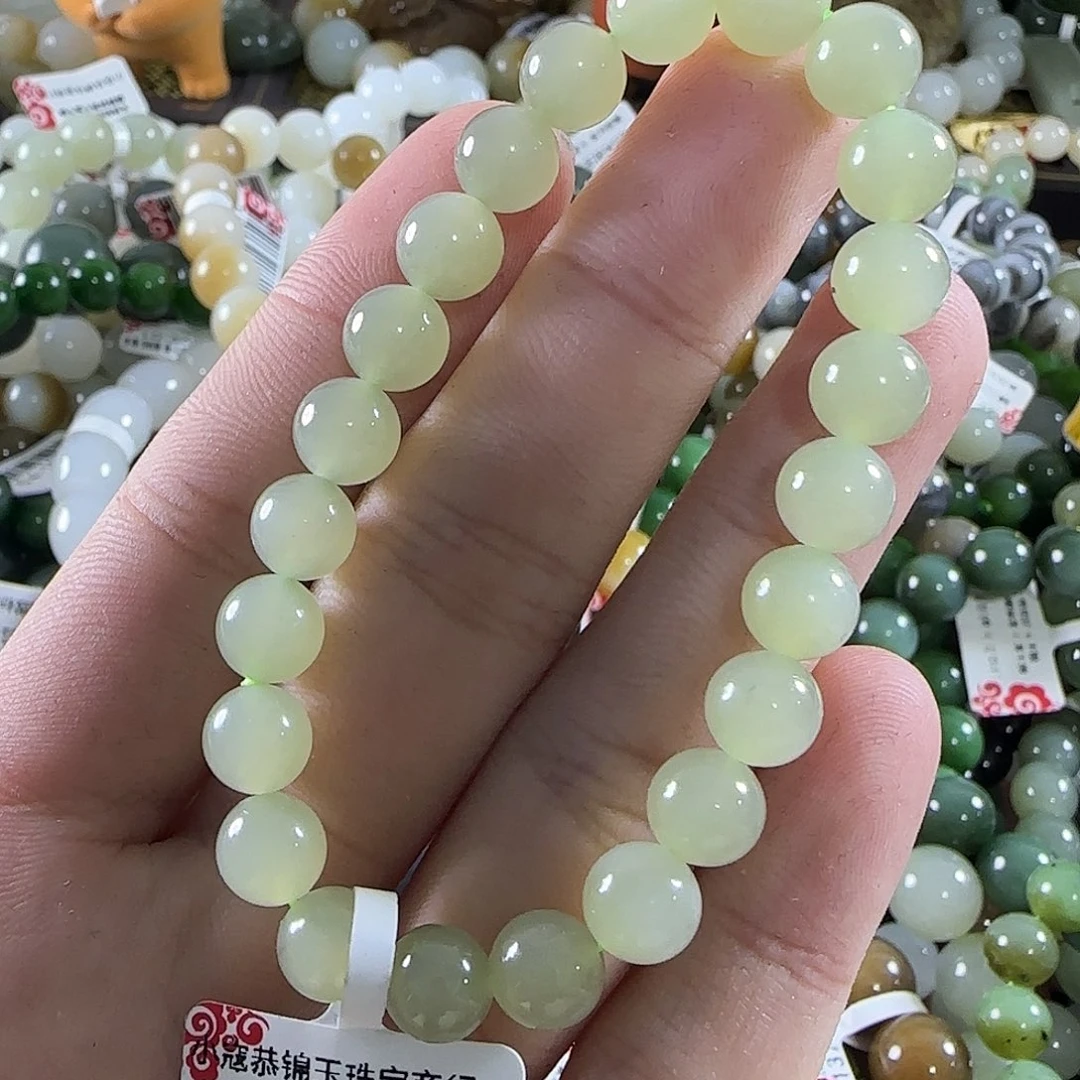 和田玉未镶嵌手链61