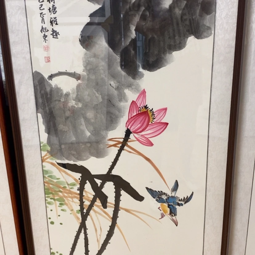 【闪购商品】国画手绘国画带框