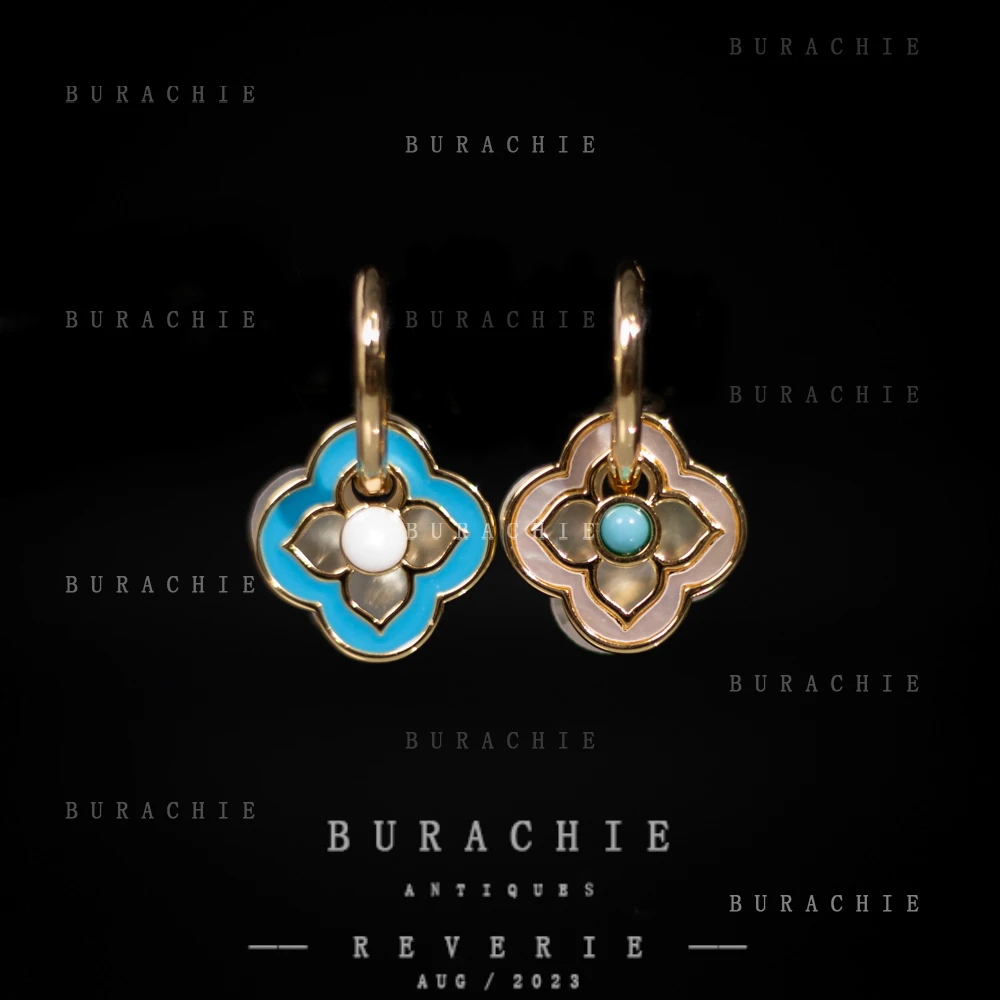 铜合金仿水晶耳饰 【6102】周年珍藏英｜经典原标克拉款Crown