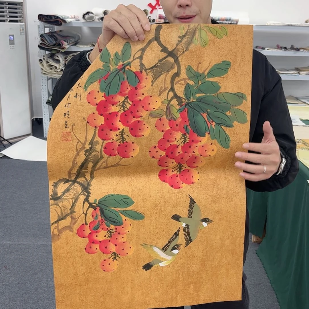 国画纯手绘国画大捡漏！