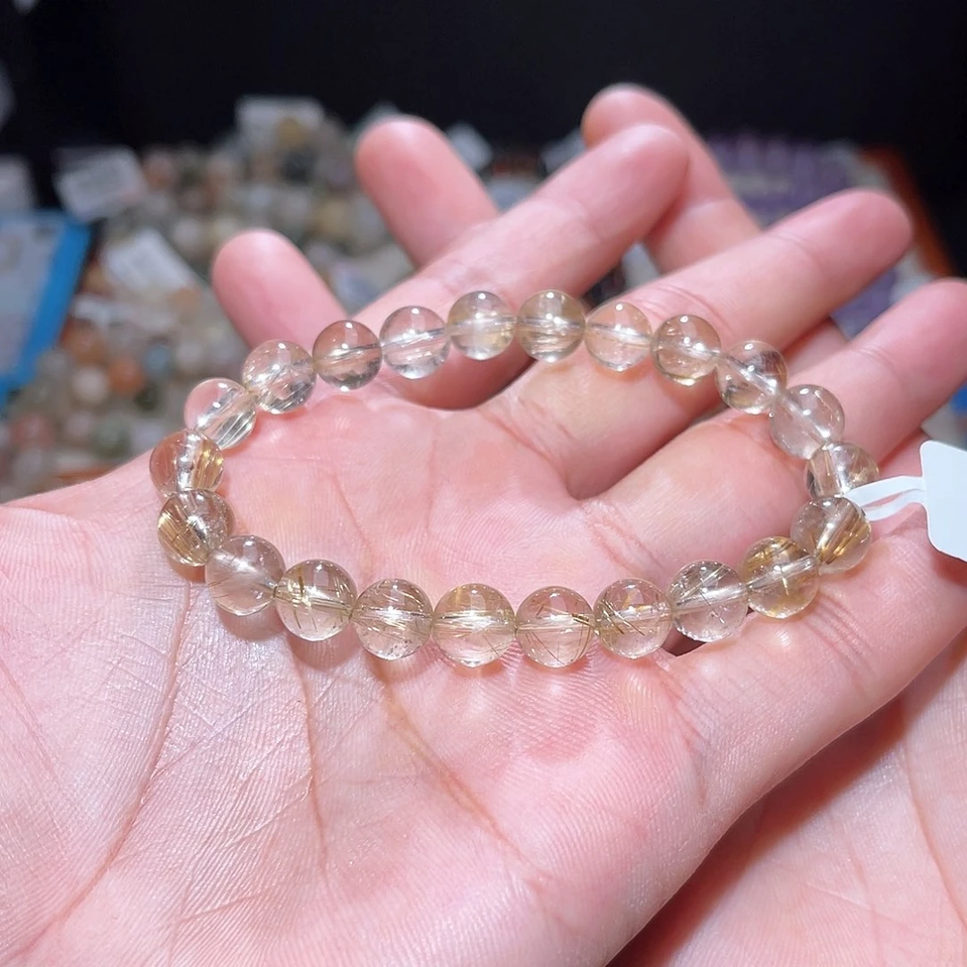 水晶手链未镶嵌221号主图手串  8+