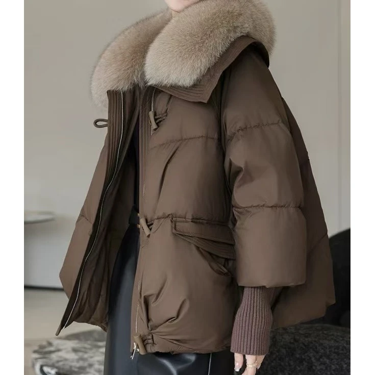 D34温柔外套女春秋编织短款外套