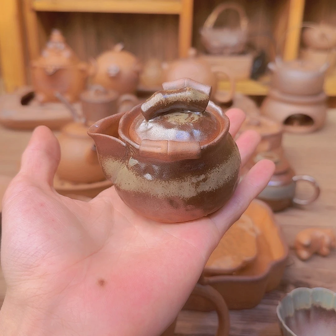 原矿老岩泥茶器系列