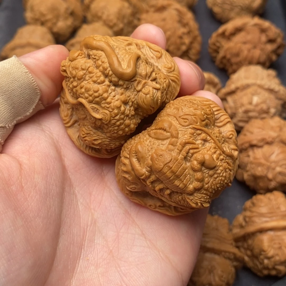 文玩核桃吊坠用****9金蟾