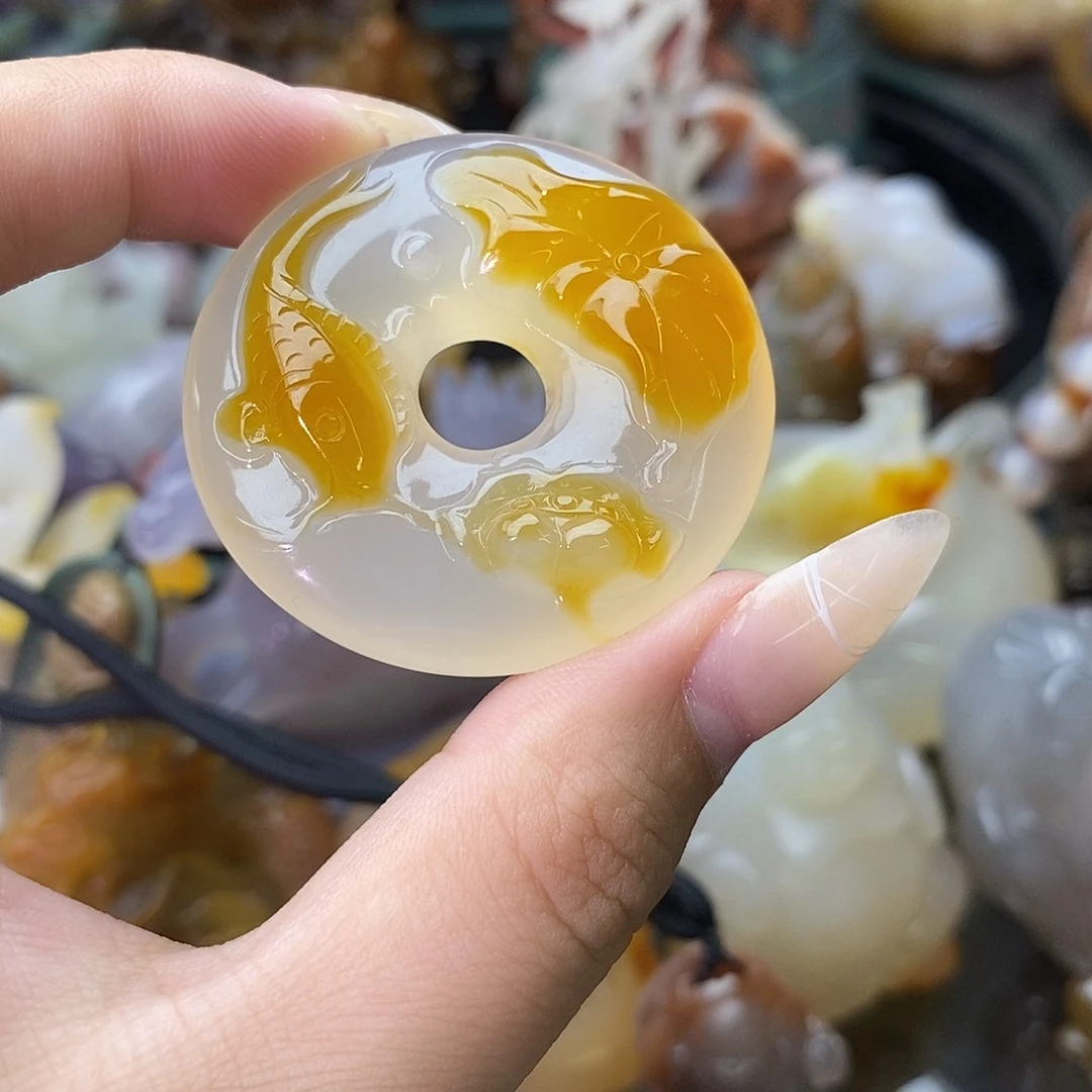 玛瑙/玉髓未镶嵌颈饰