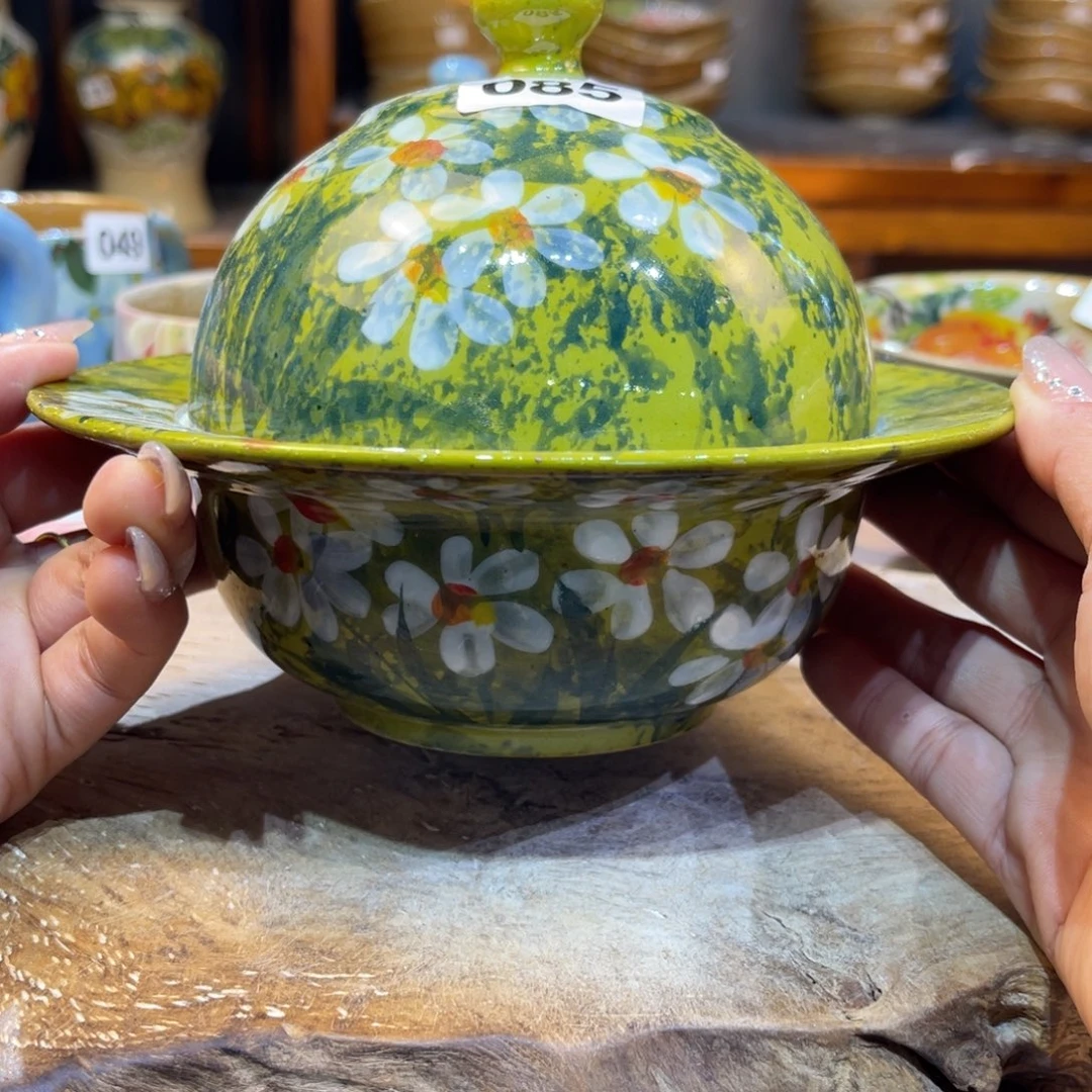 摆件C****咪景德镇手工制作微瑕