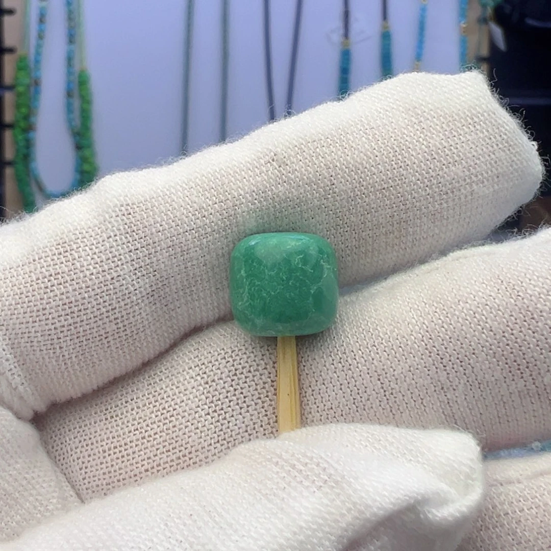 菜青绿桶珠10.1mmw