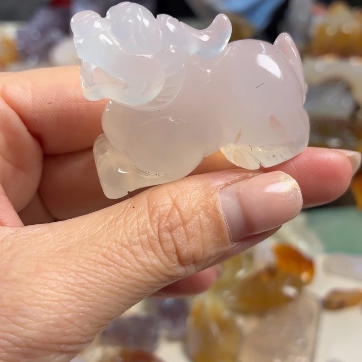 玛瑙/玉髓未镶嵌吊坠(不含链)