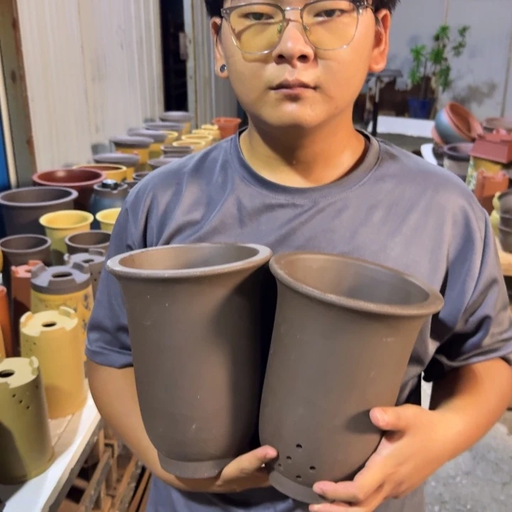 紫砂花盆破损补发