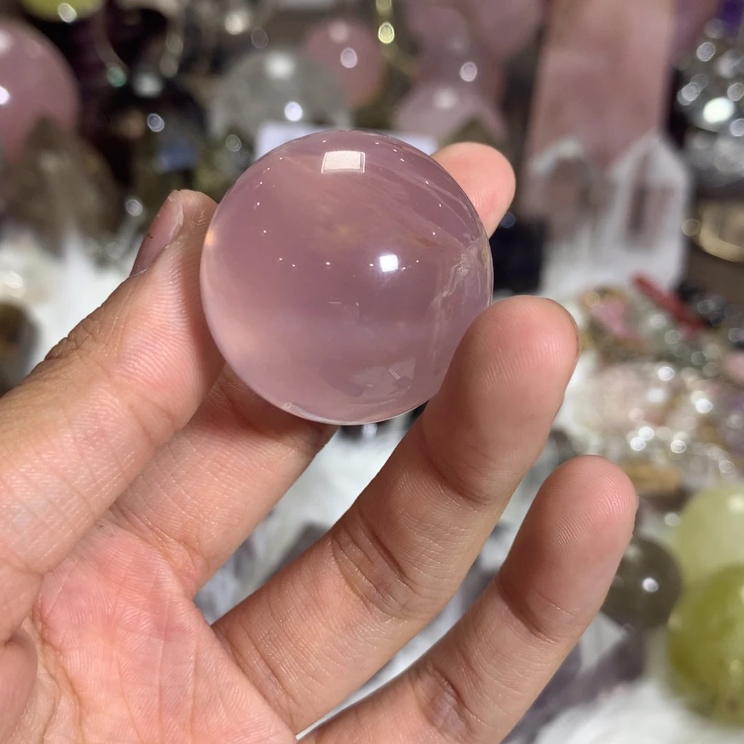 水晶摆件未镶嵌水晶小***院