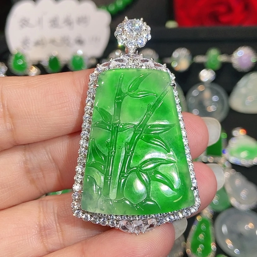 【闪购商品】颈饰未镶嵌翡翠天然翡翠