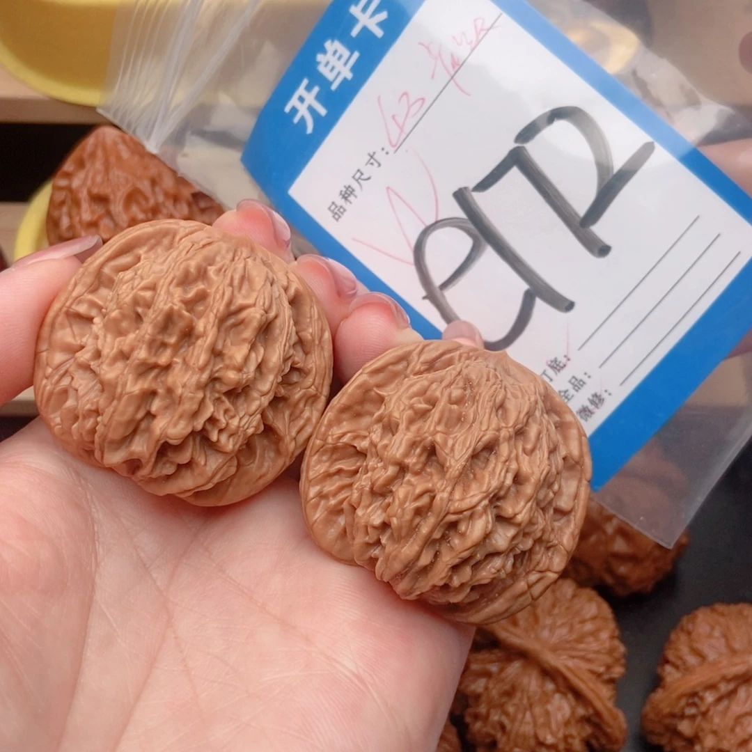 桃核吊坠核桃虎头