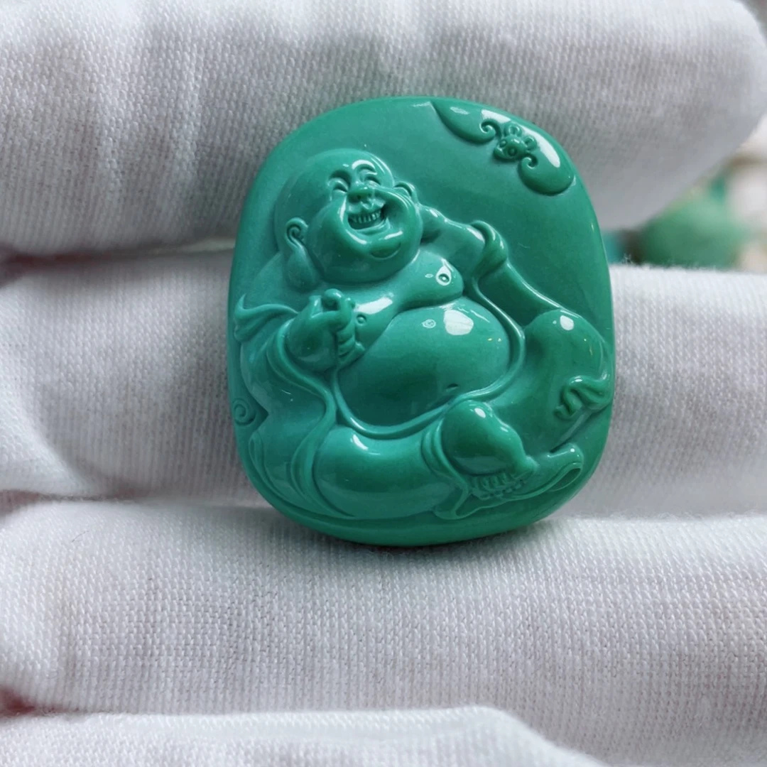 未镶嵌绿松石珠宝奇石