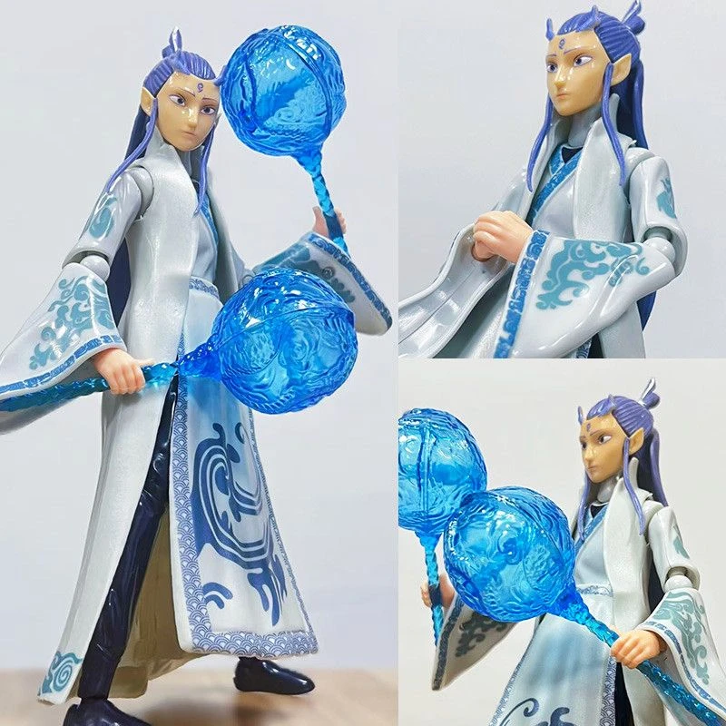 德国哪吒敖丙手办降世魔童闹海摆件盲盒少年玩具模型可动人偶男生