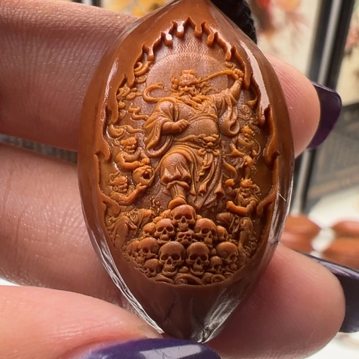 橄榄核手串/手链钟馗单籽