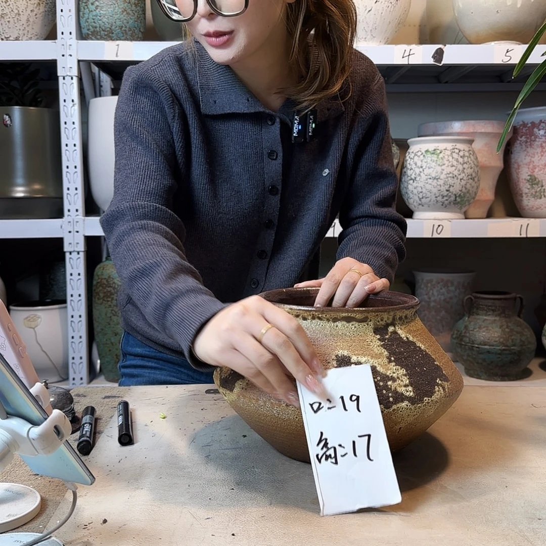 19@17 紫砂花盆尺寸