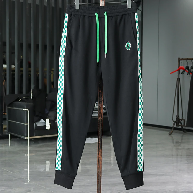 潮流百搭松紧腰针织休闲男裤2299