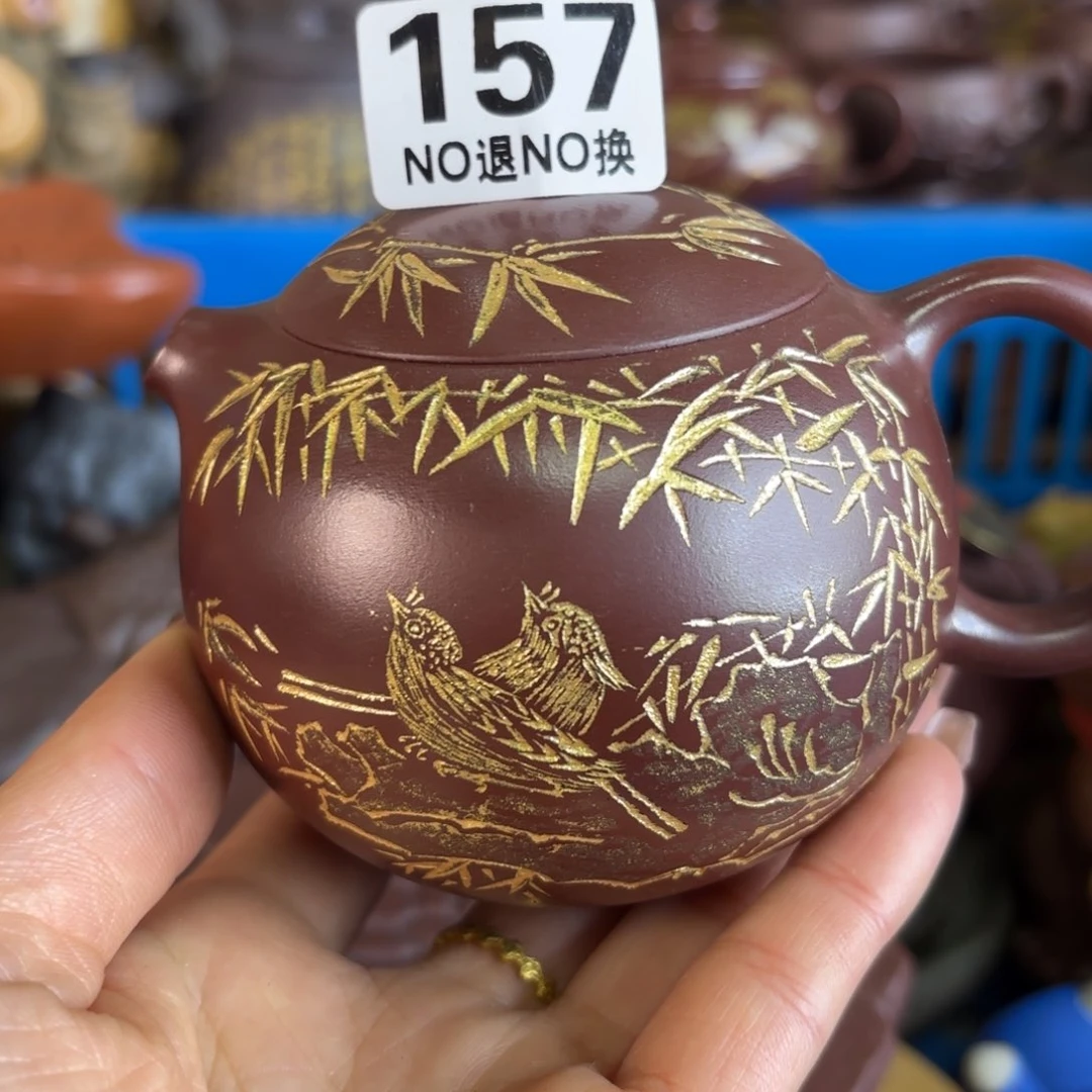 紫砂茶盘微瑕尾货听清再拍