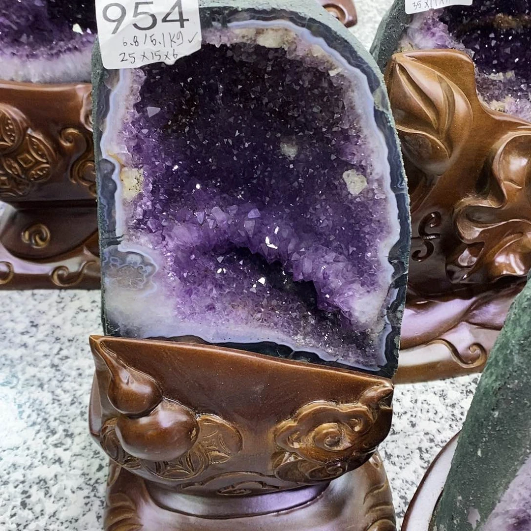 未镶嵌大型摆件（非配饰）紫晶