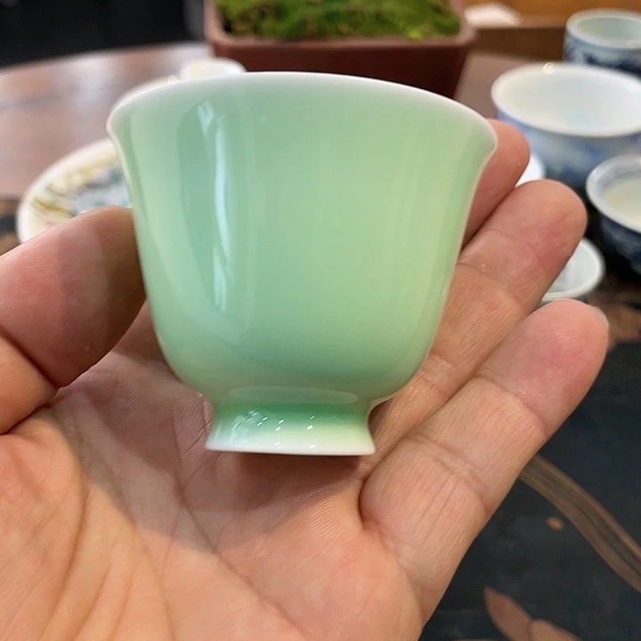 单色釉主人杯宝贝