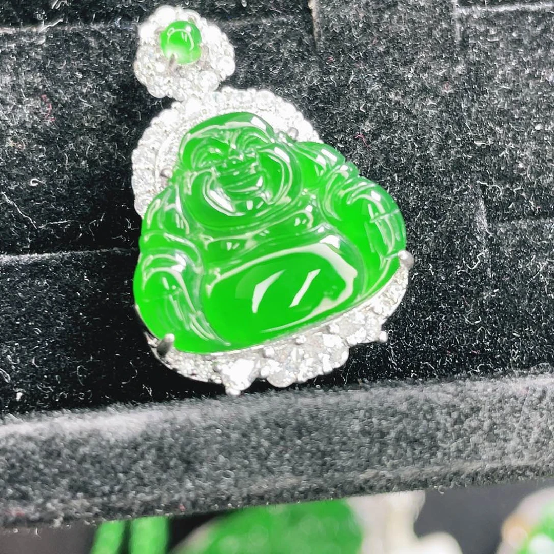 翡翠未镶嵌颈饰630