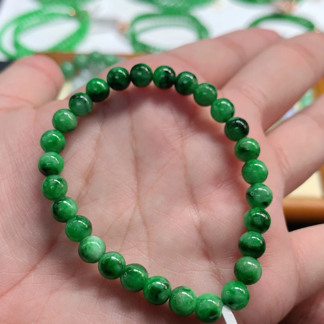 未镶嵌手链翡翠翡翠