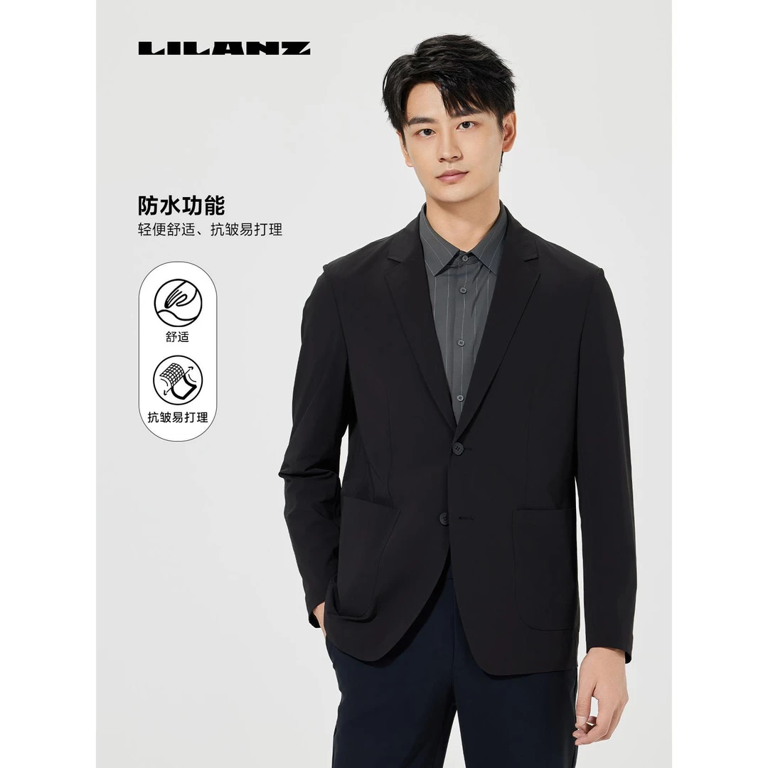 Lilanz/利郎男士新款时尚简约经典商务单西轻便舒适 (B5CDX03)