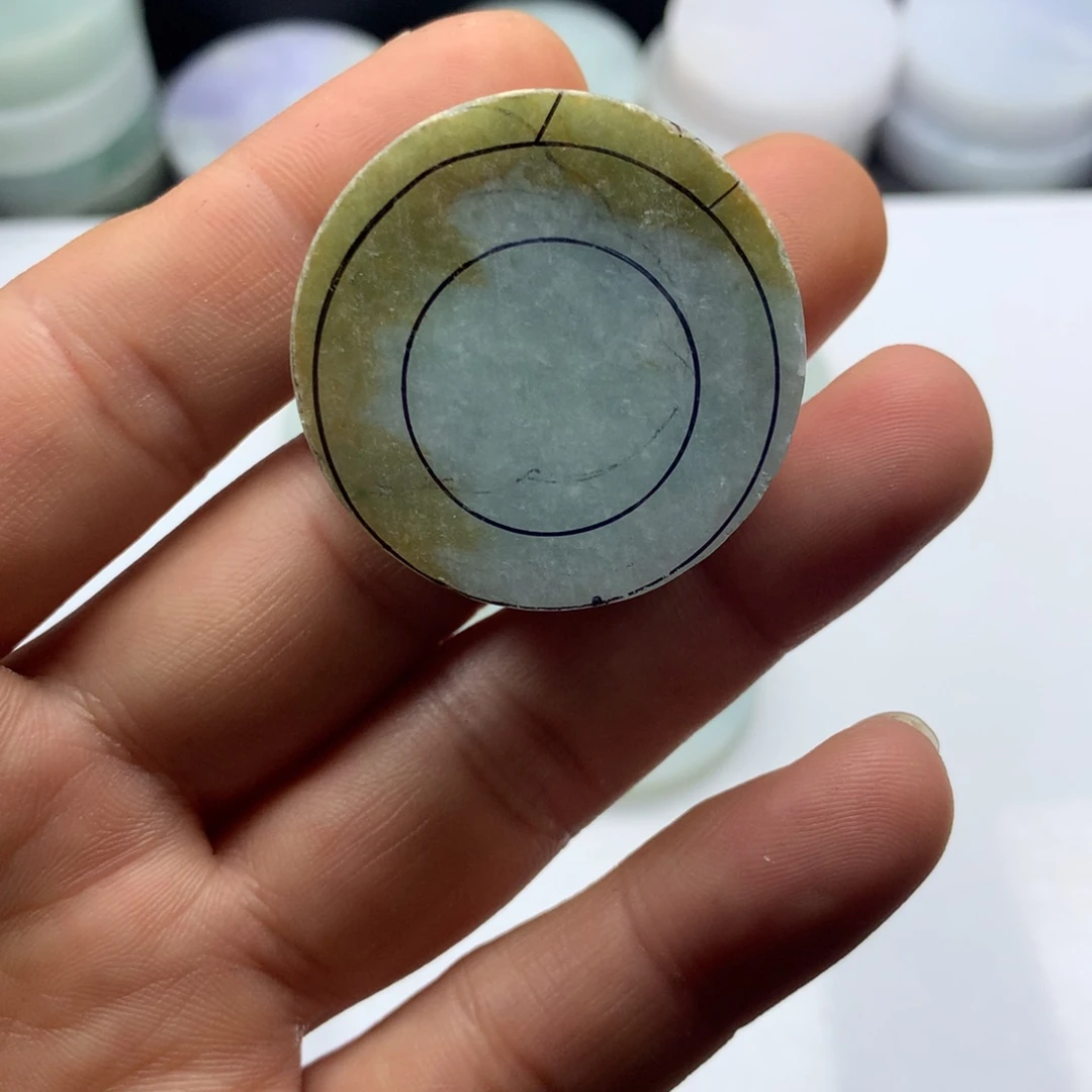 翡翠裸石七****)翡翠边角料