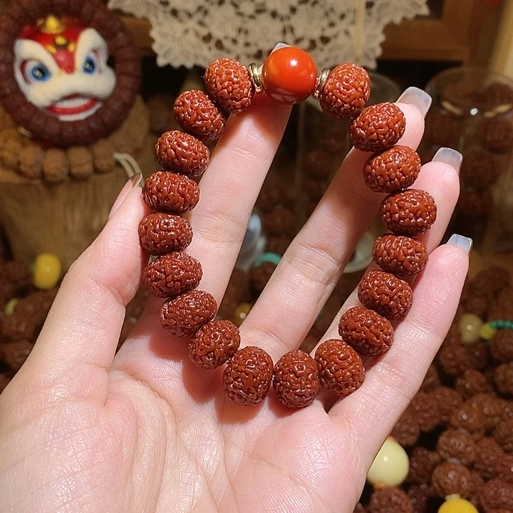 红***行吊坠金刚菩提148玉华单圈圆玛一物